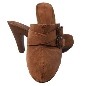 DANA Buchan Women's Suede Mule Shoes sz 8